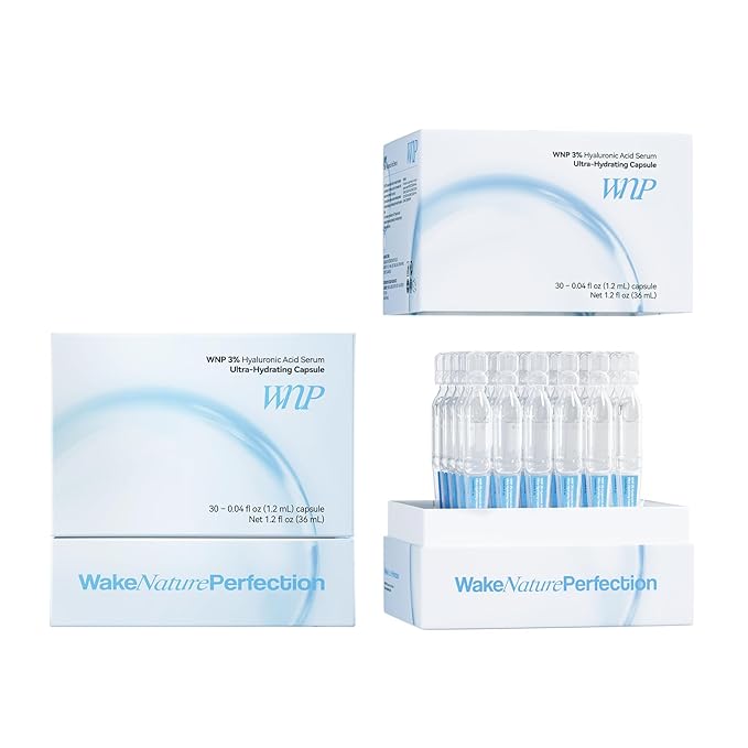 WNP Ultra Hydrating Serum | Hyaluronic Acid Serum 3% - 30 Vials