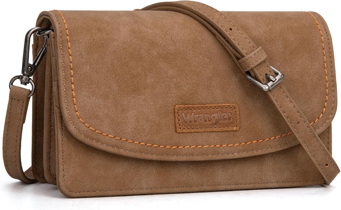 Wrangler Crossbody Wallet Purse