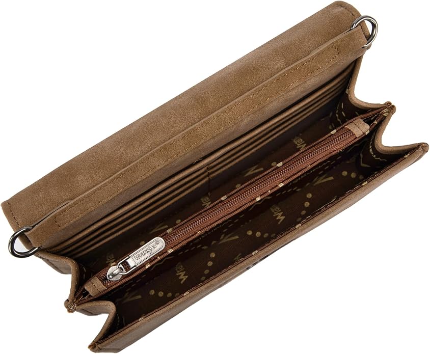 Wrangler Crossbody Wallet Purse
