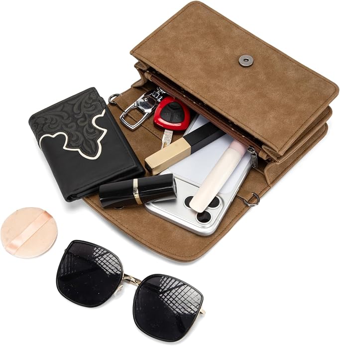 Wrangler Crossbody Wallet Purse