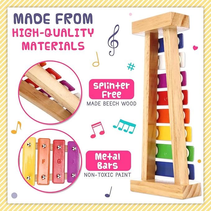 8 Notes Kids Xylophone