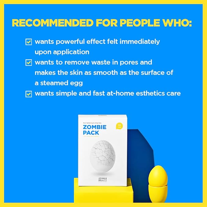 Zombie Pack 8 in 1 Face Mask Treatment